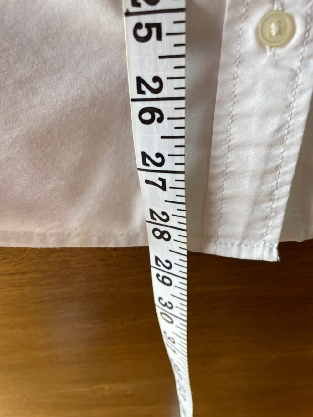 GAP White Long-Sleeve Button Down Shirt - Picture 6 of 6